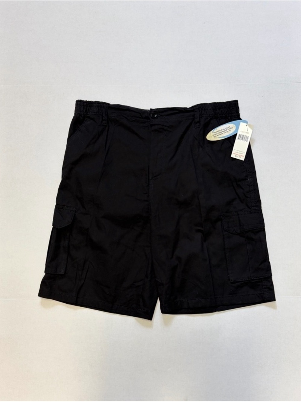 Men’s Cargo Shorts Black Size 34 36 High Surf Casual Summer